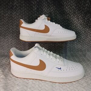 Nike Court Vision Low Next Nature Sneakers Women's White Flax Retro Low Top 10.5
